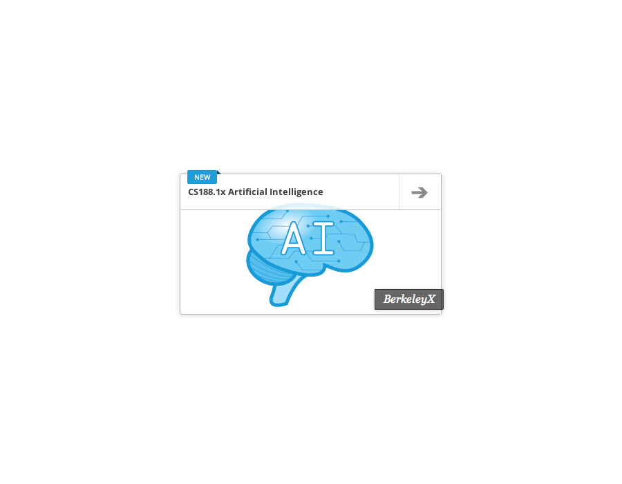 CS188.1x : Artificial IntelligenceBerkeleyX